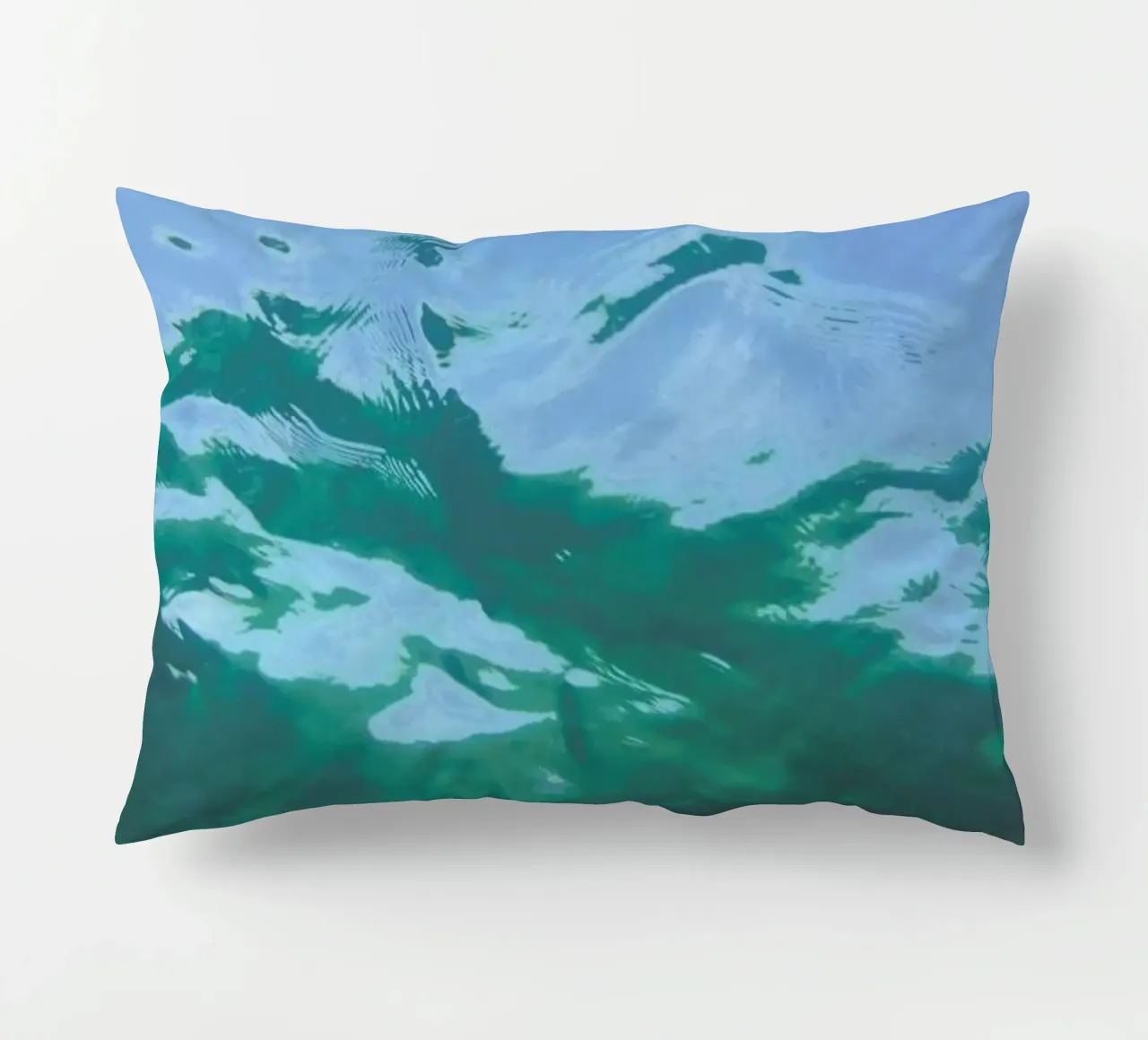 While Diving decorative cushion by Studio Nahili