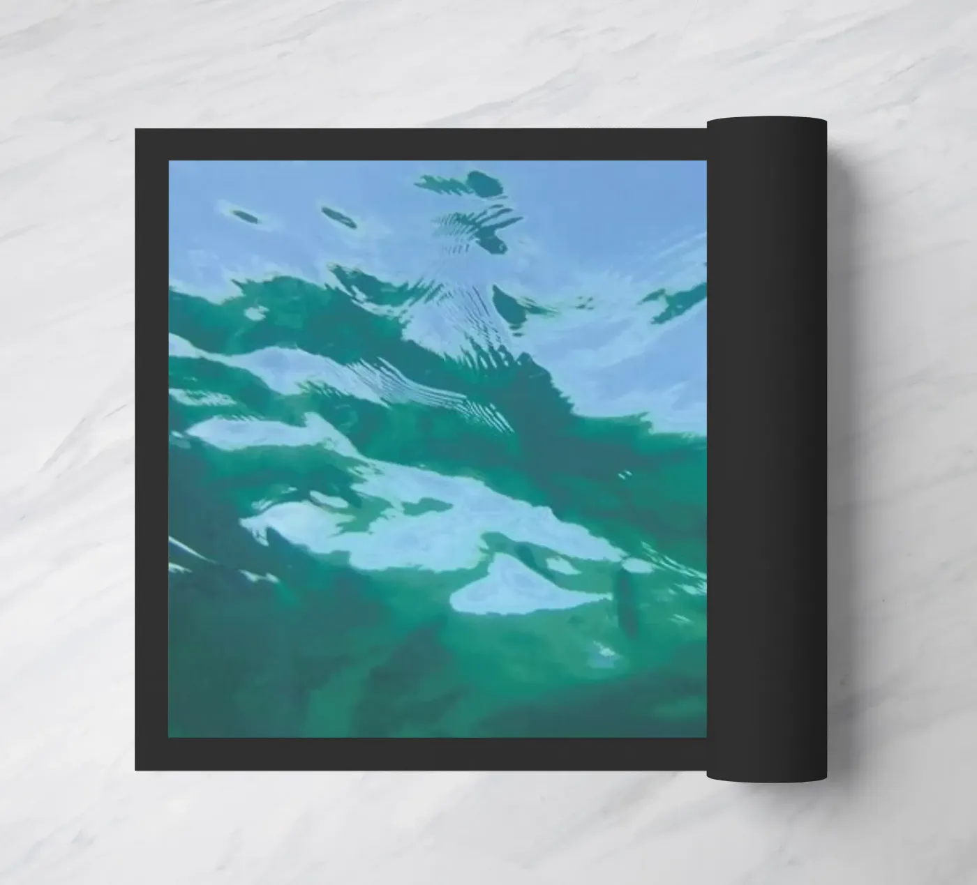 While Diving Fußmatte von Studio Nahili