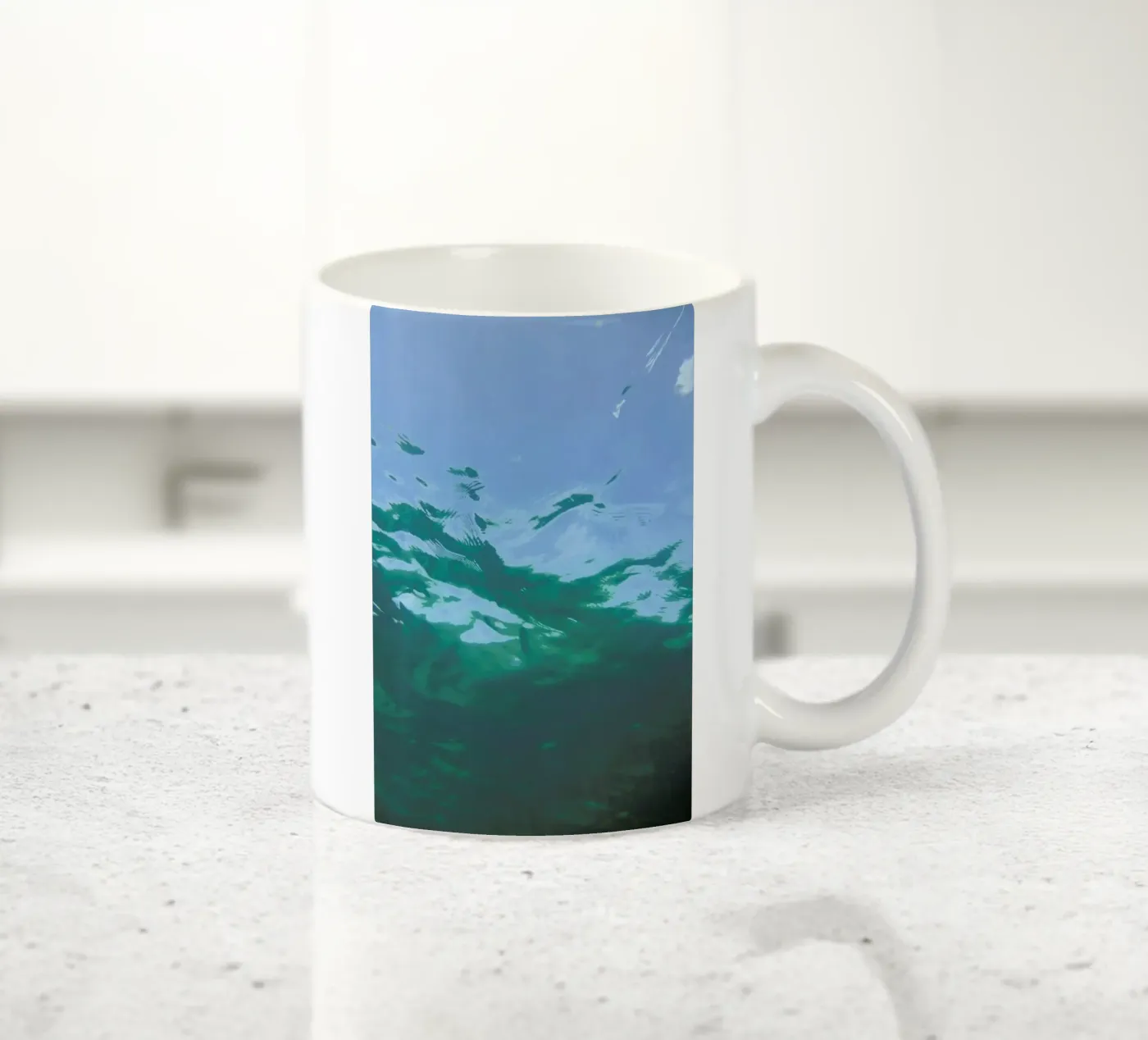 While Diving ceramic mug by Studio Nahili