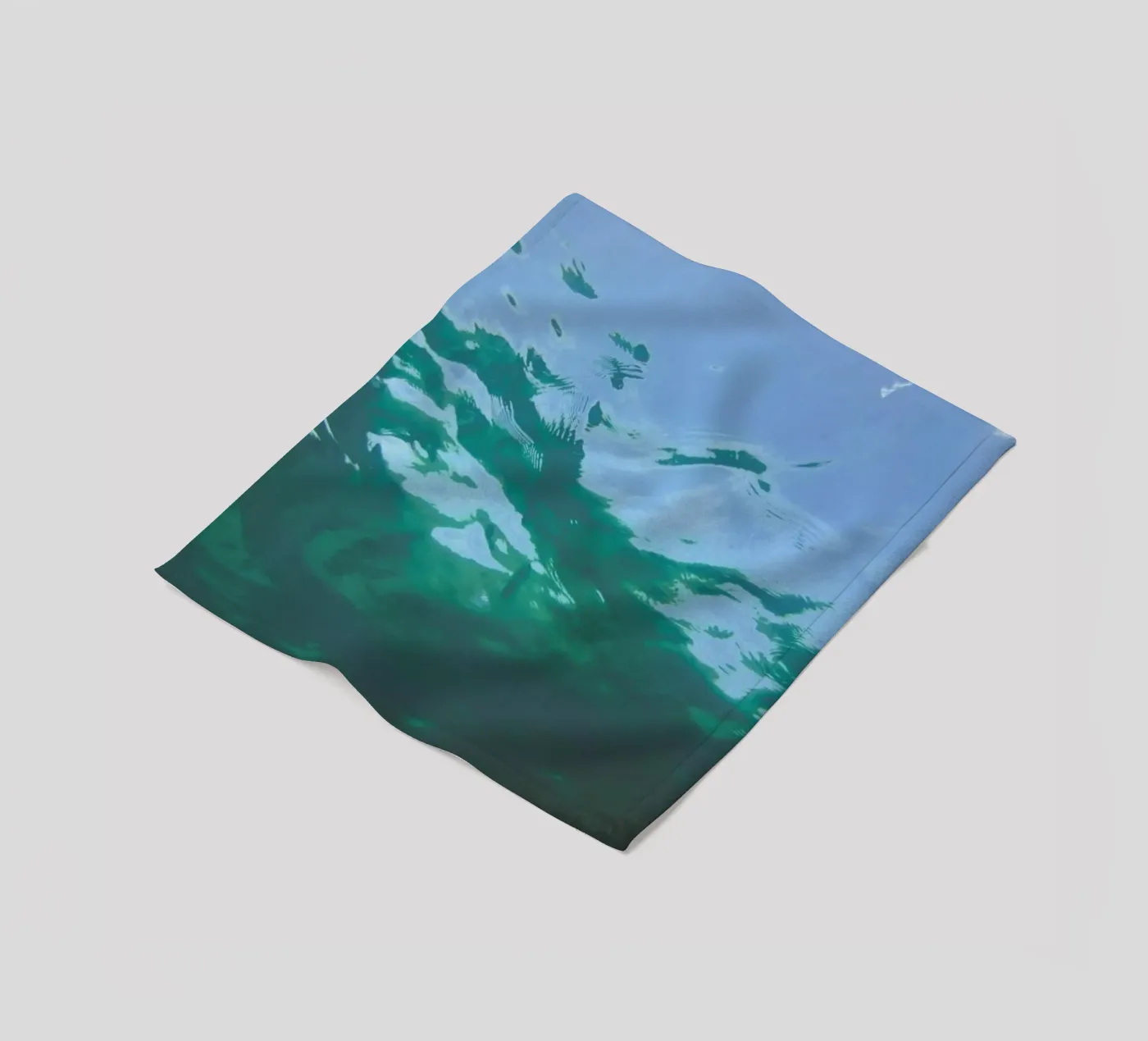 While Diving fleece blanket by Studio Nahili