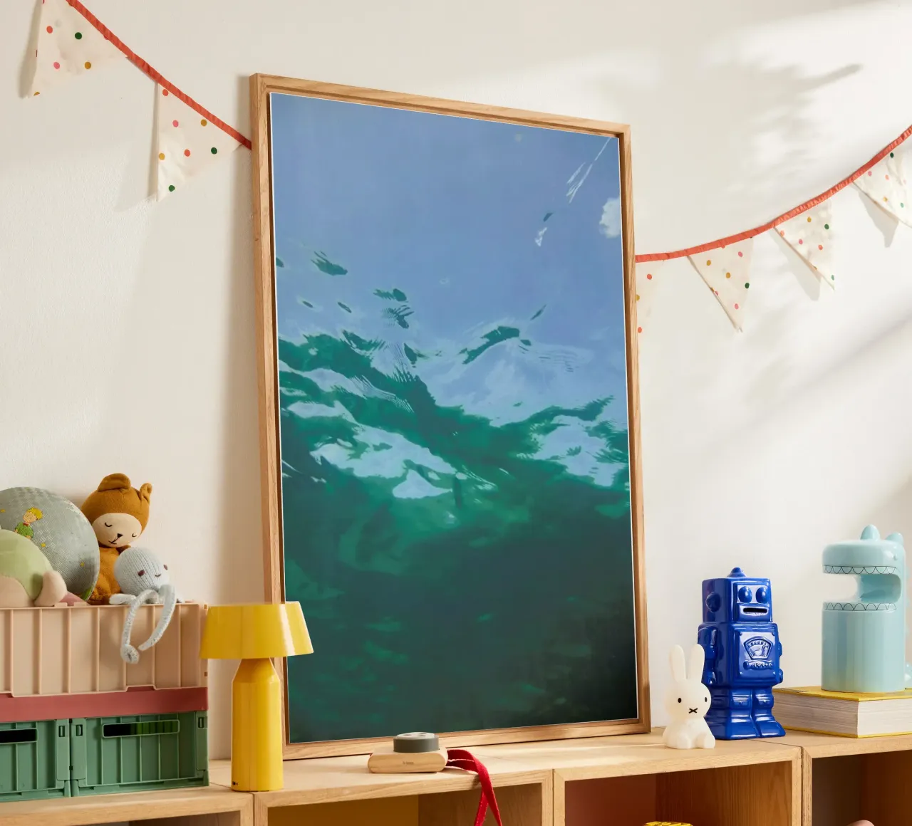 While Diving Acryl-Glas von Studio Nahili