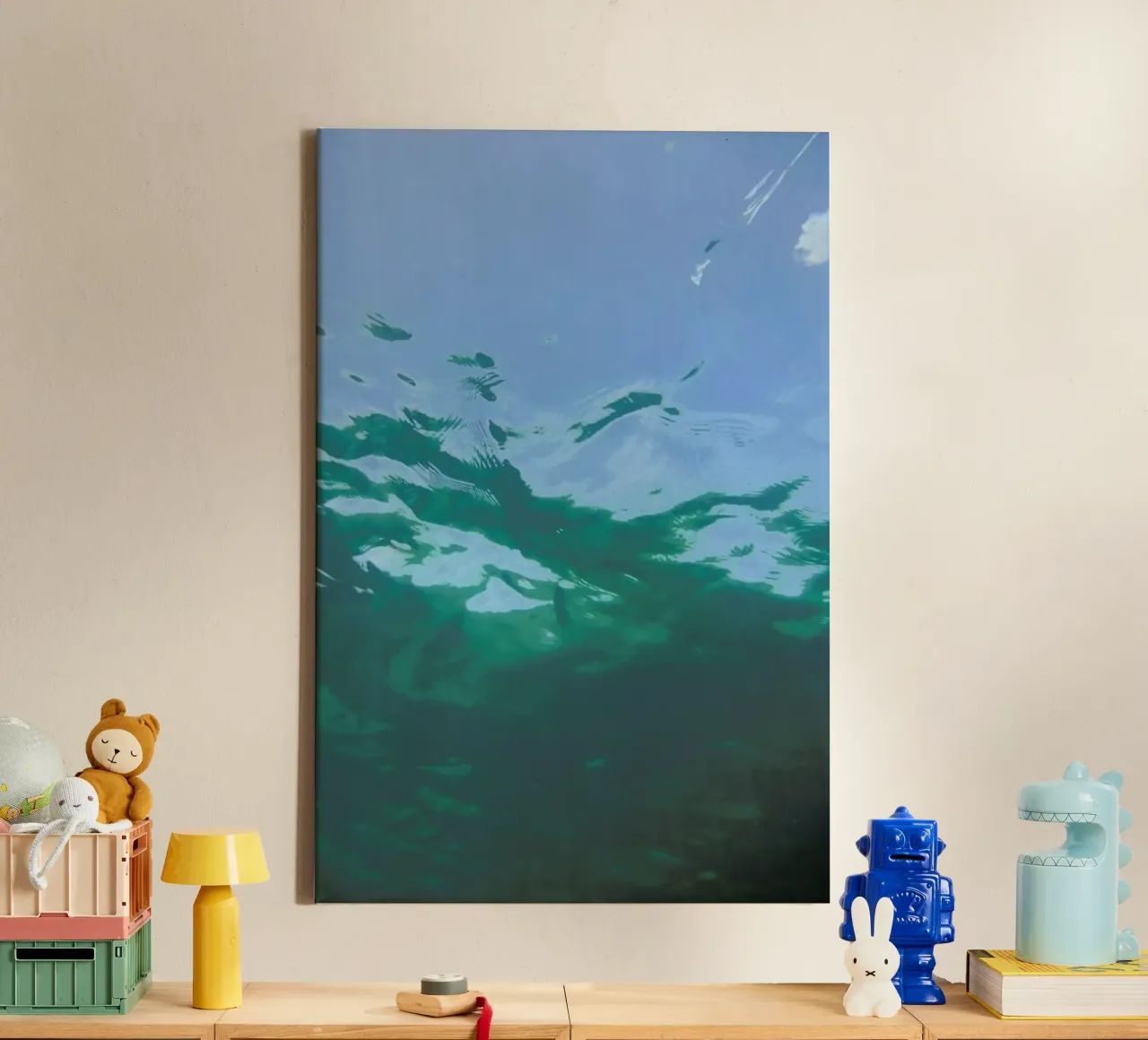 While Diving toile de Studio Nahili