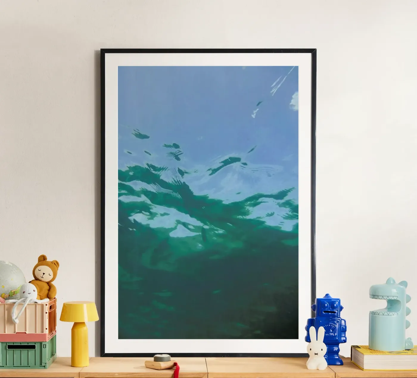 While Diving poster da Studio Nahili