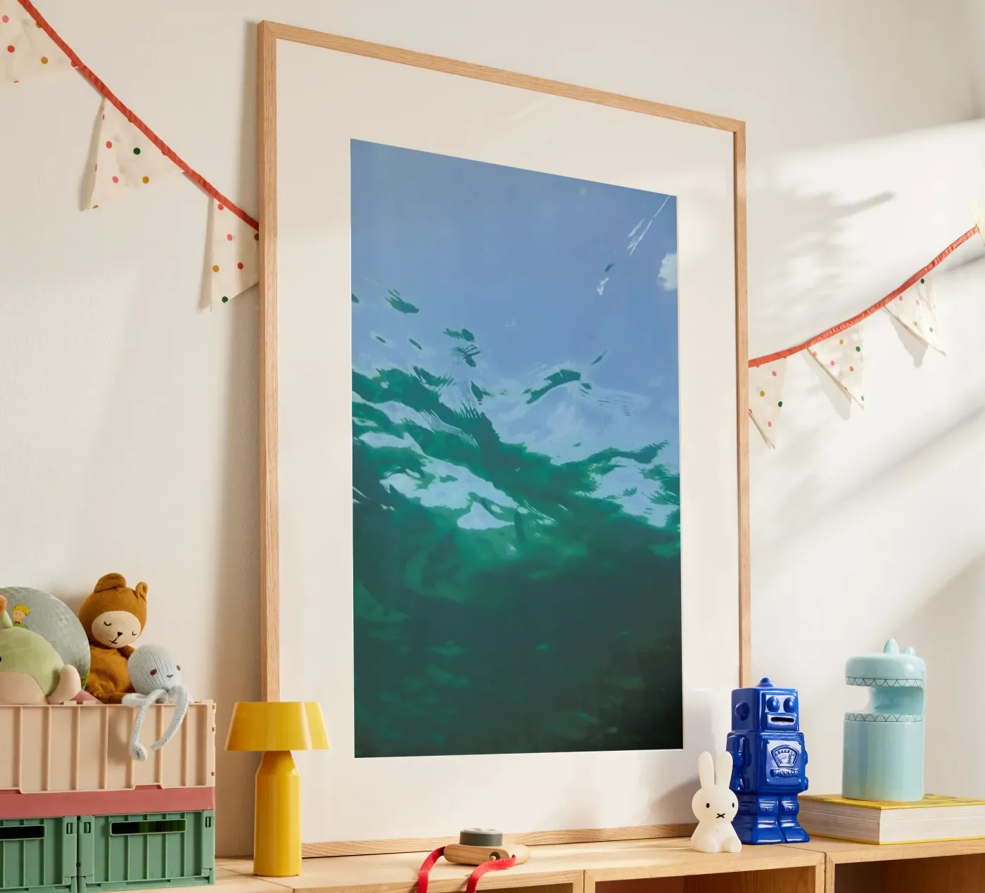 While Diving poster da Studio Nahili