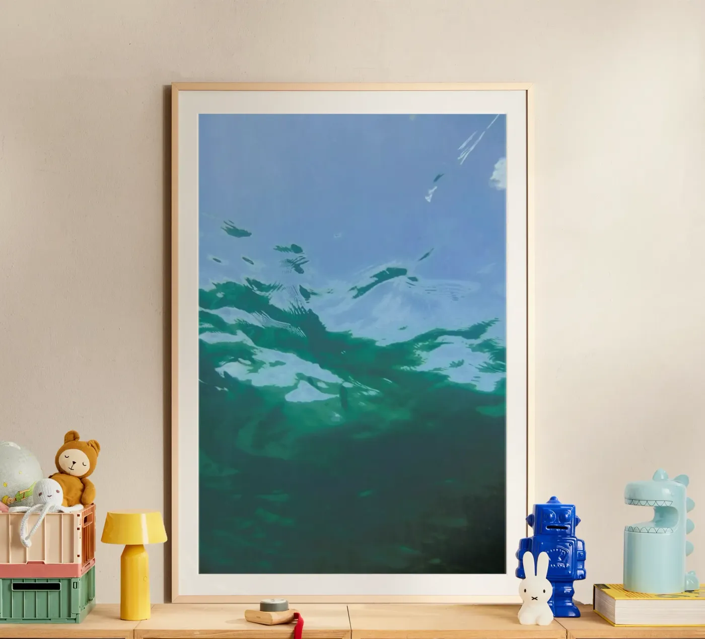 While Diving poster da Studio Nahili