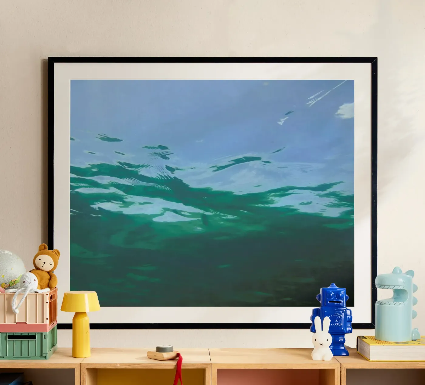 While Diving poster da Studio Nahili