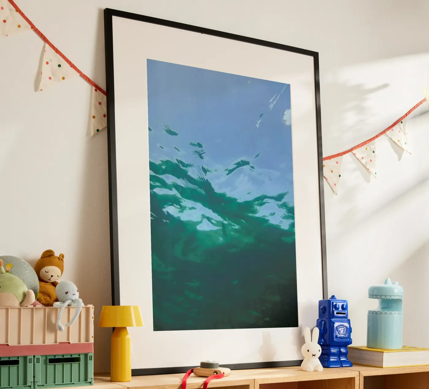 While Diving poster da Studio Nahili