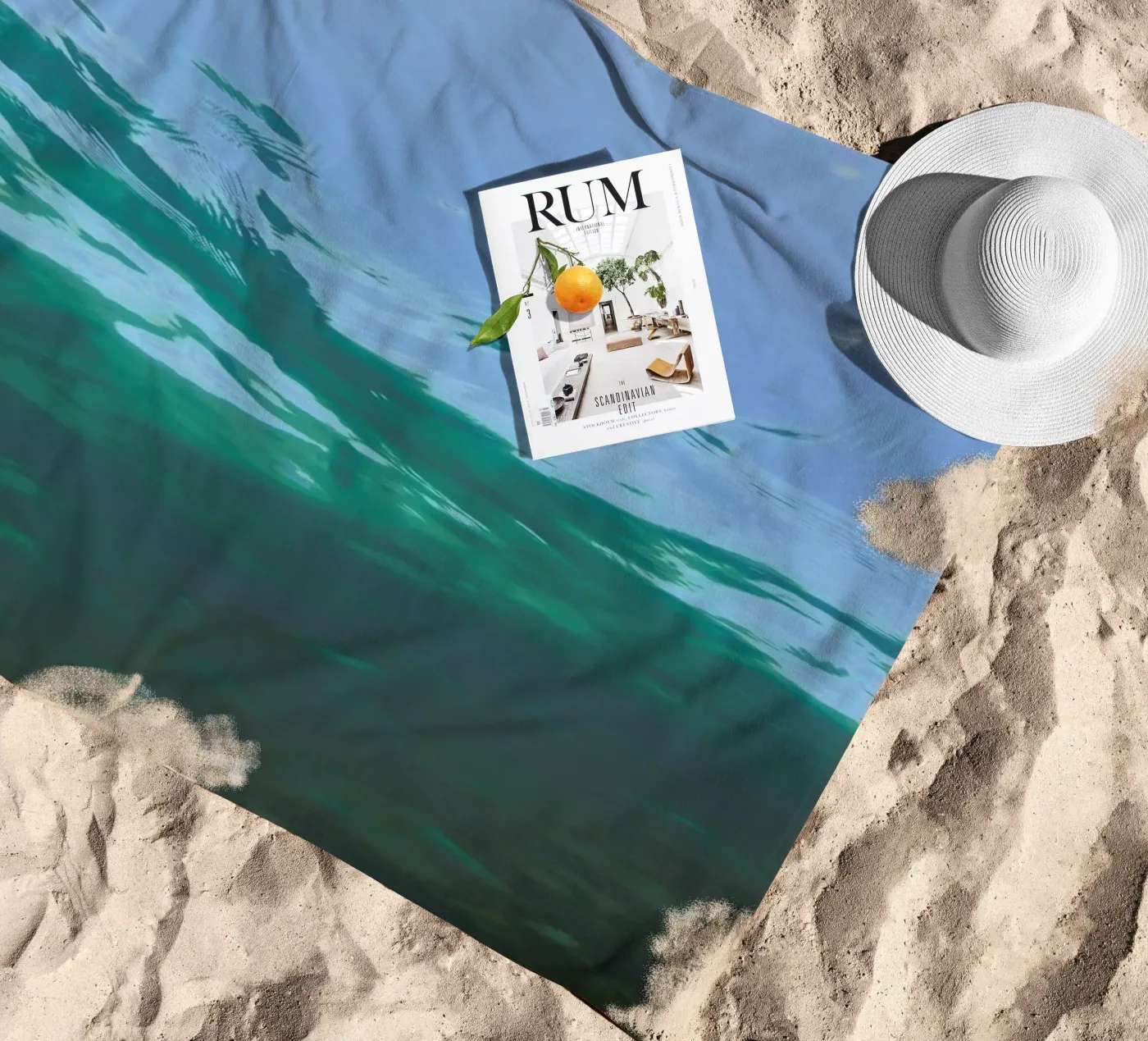 While Diving serviette de plage de Studio Nahili