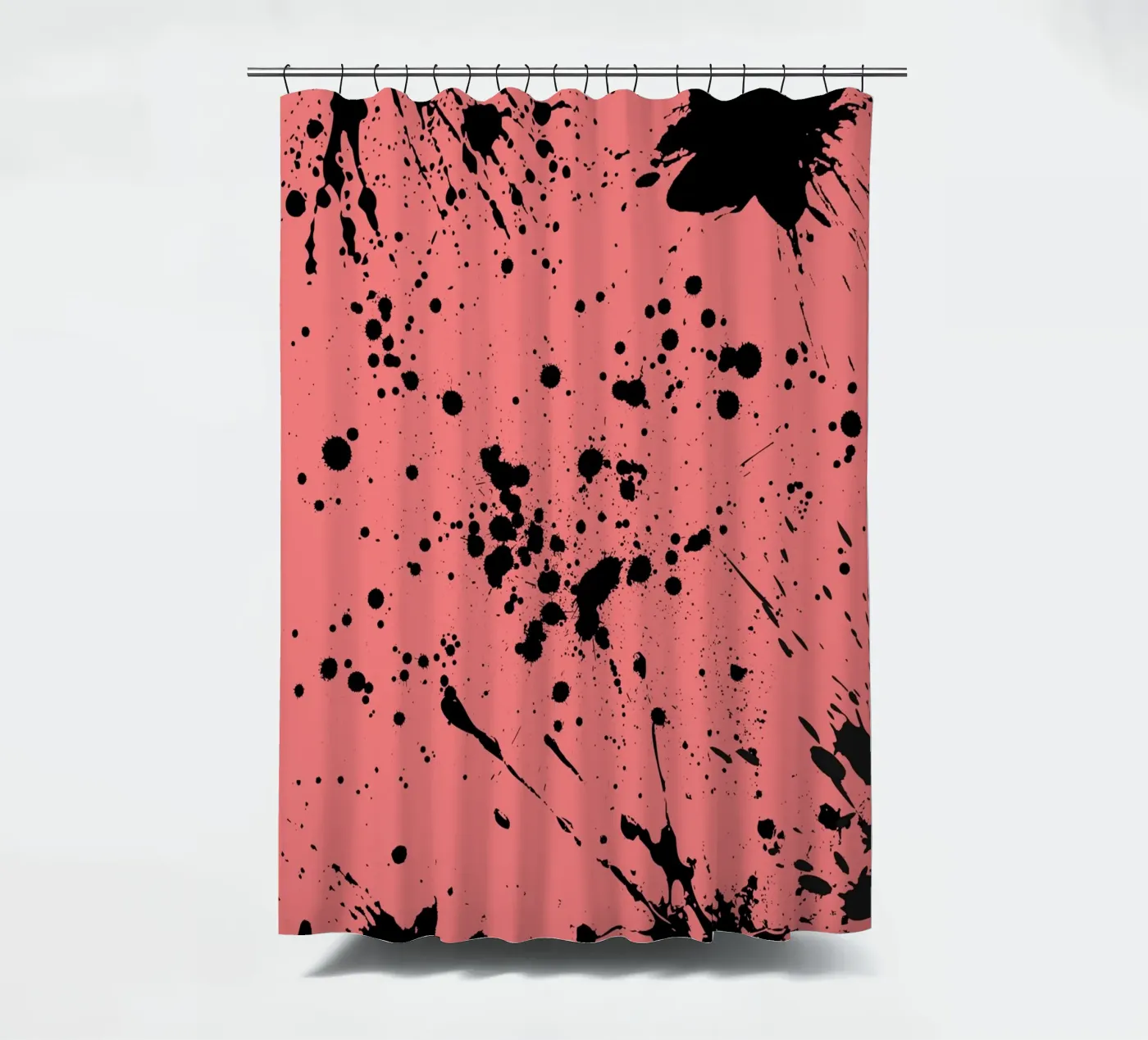 Explosief douchegordijn van isabels_wunderwelt_digital_art