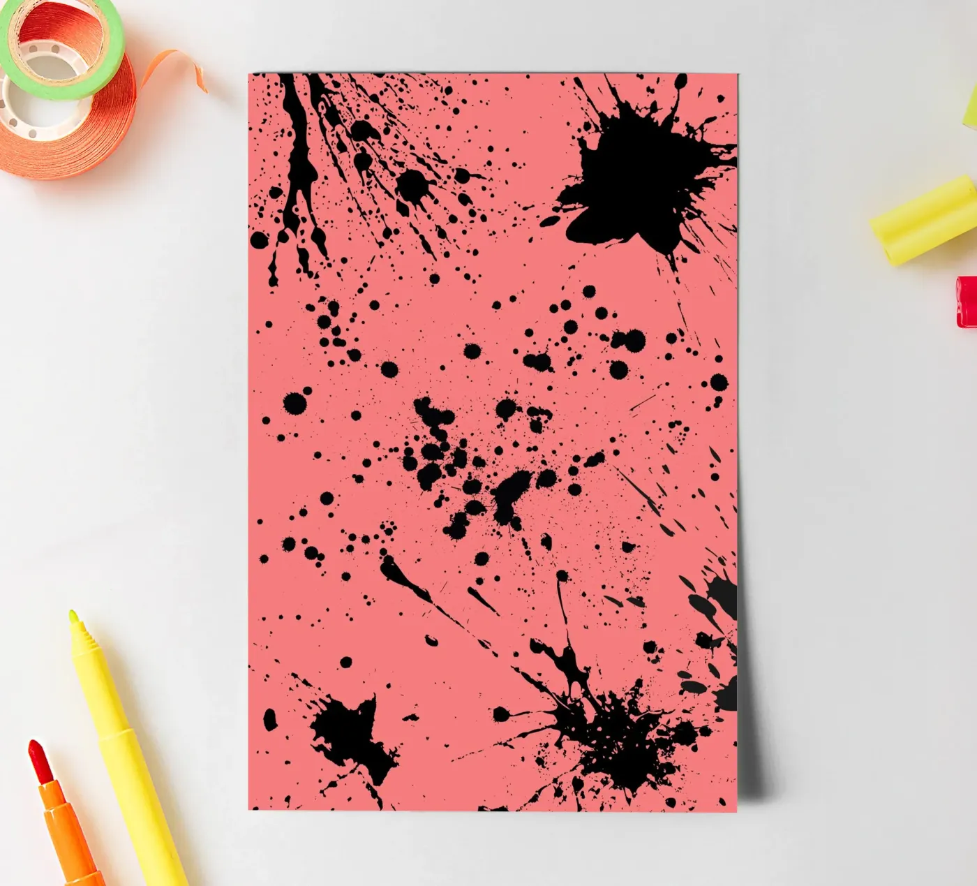 Explosief stickervel van isabels_wunderwelt_digital_art