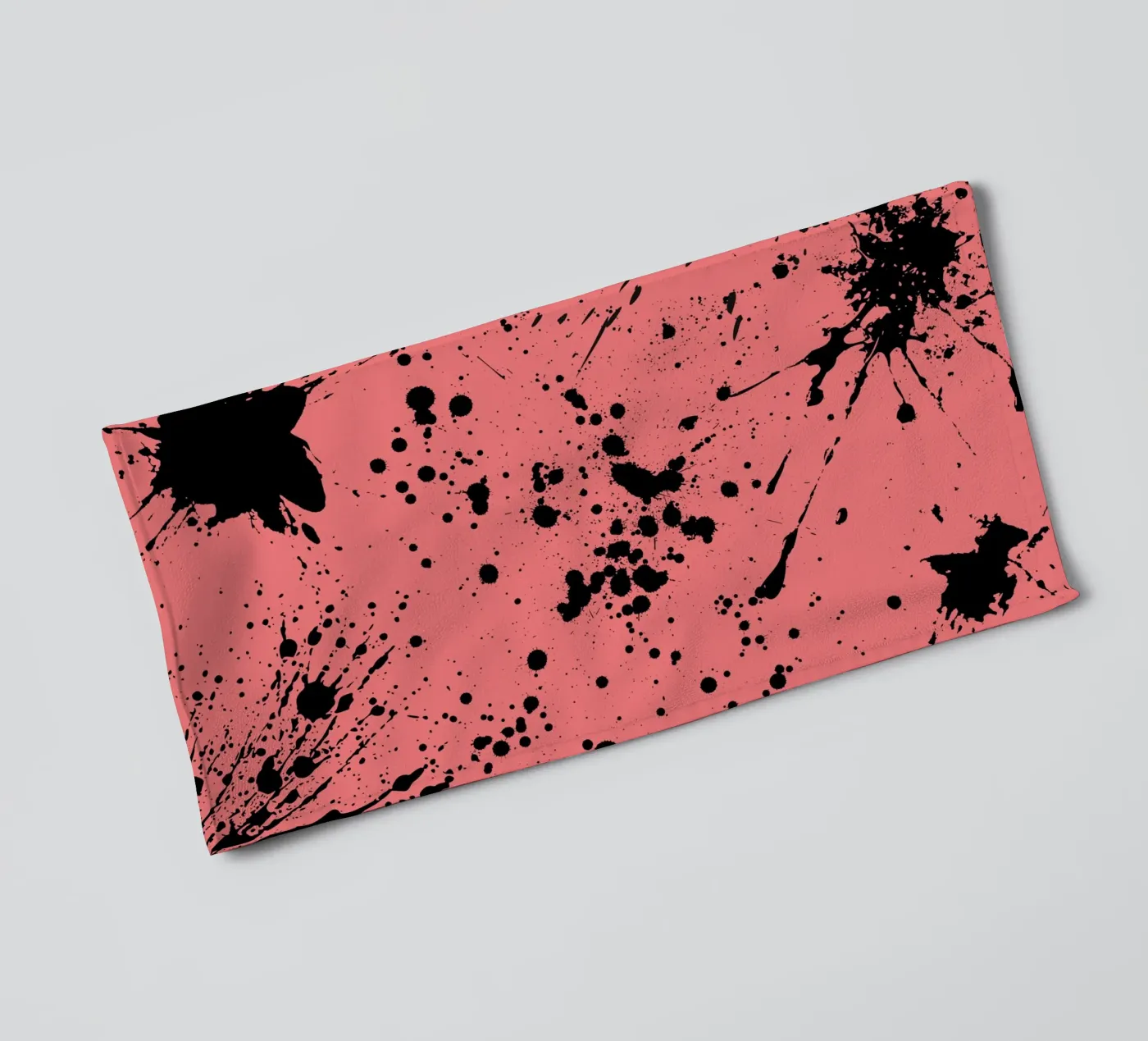 Explosief badhanddoek van isabels_wunderwelt_digital_art