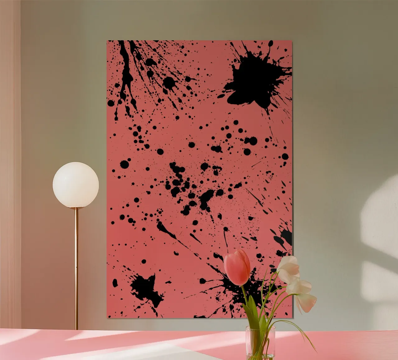 Explosiv Poster mit Kunststoffrahmen von AESTHETIC VIBES by Isabel