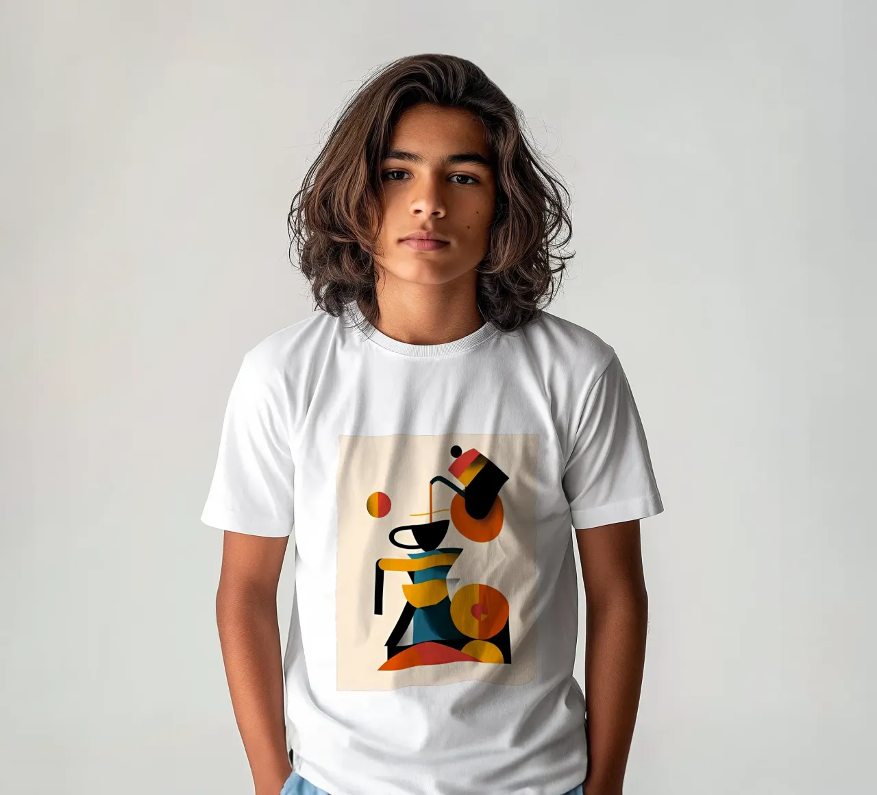 Arte minimalista 97 camiseta para niños de Erika C White