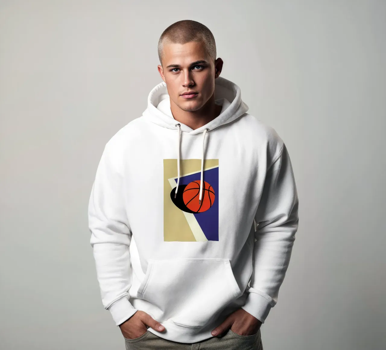 Oakland Basketball Team felpa con cappuccio da Rosi Feist