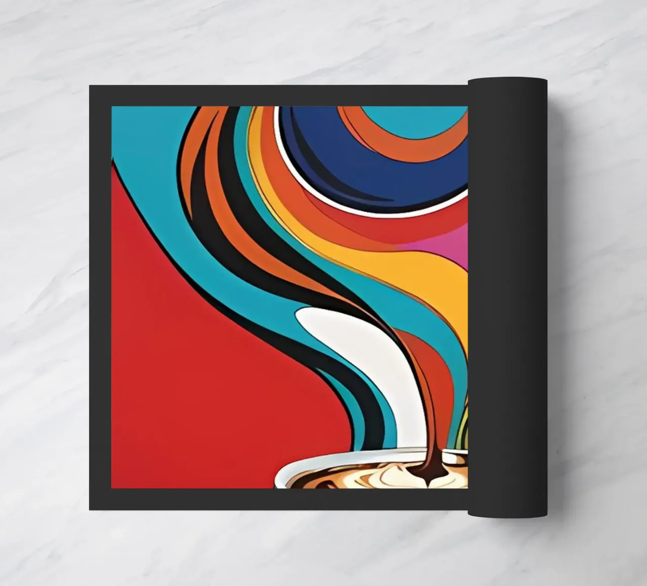 Arte minimalista 99 felpudo de Erika C White