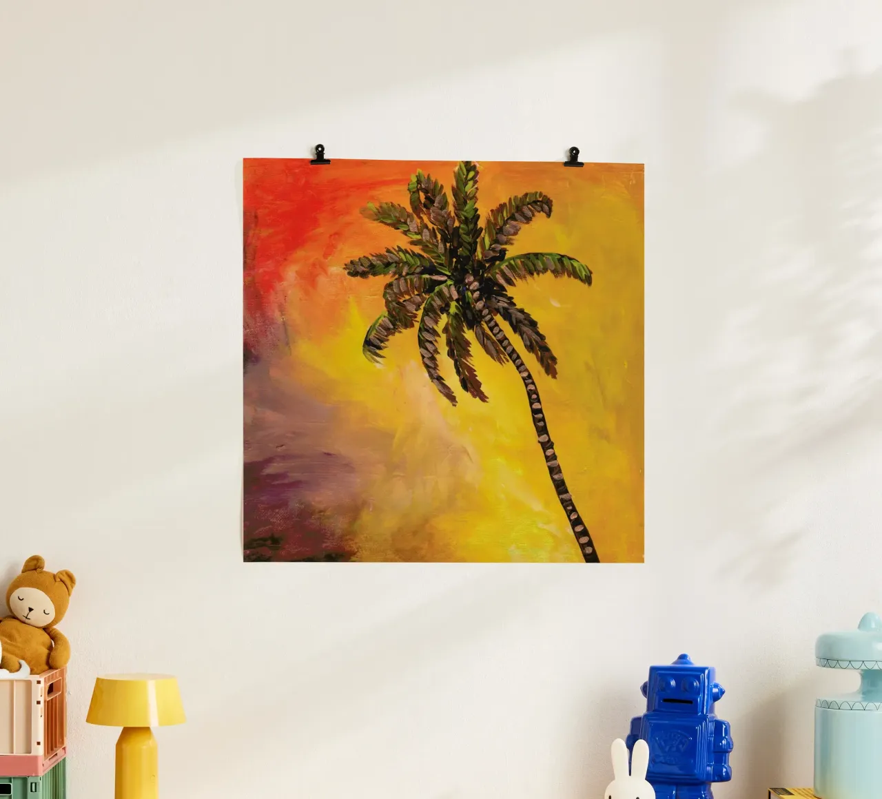 Fire Palm carta hahnemühle da KP Design