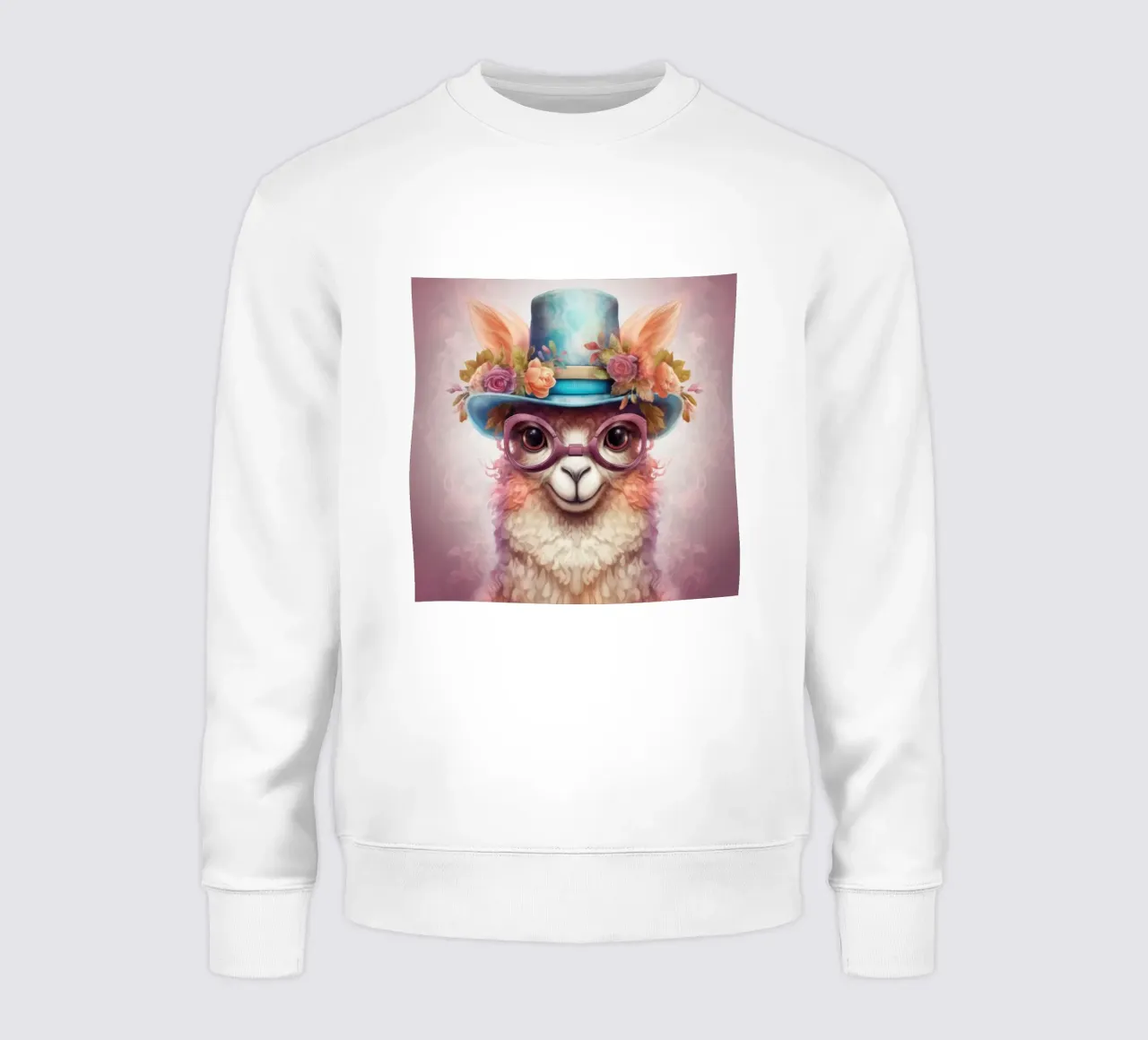 Retro Magical Alpaca sudadera de Funny Animals
