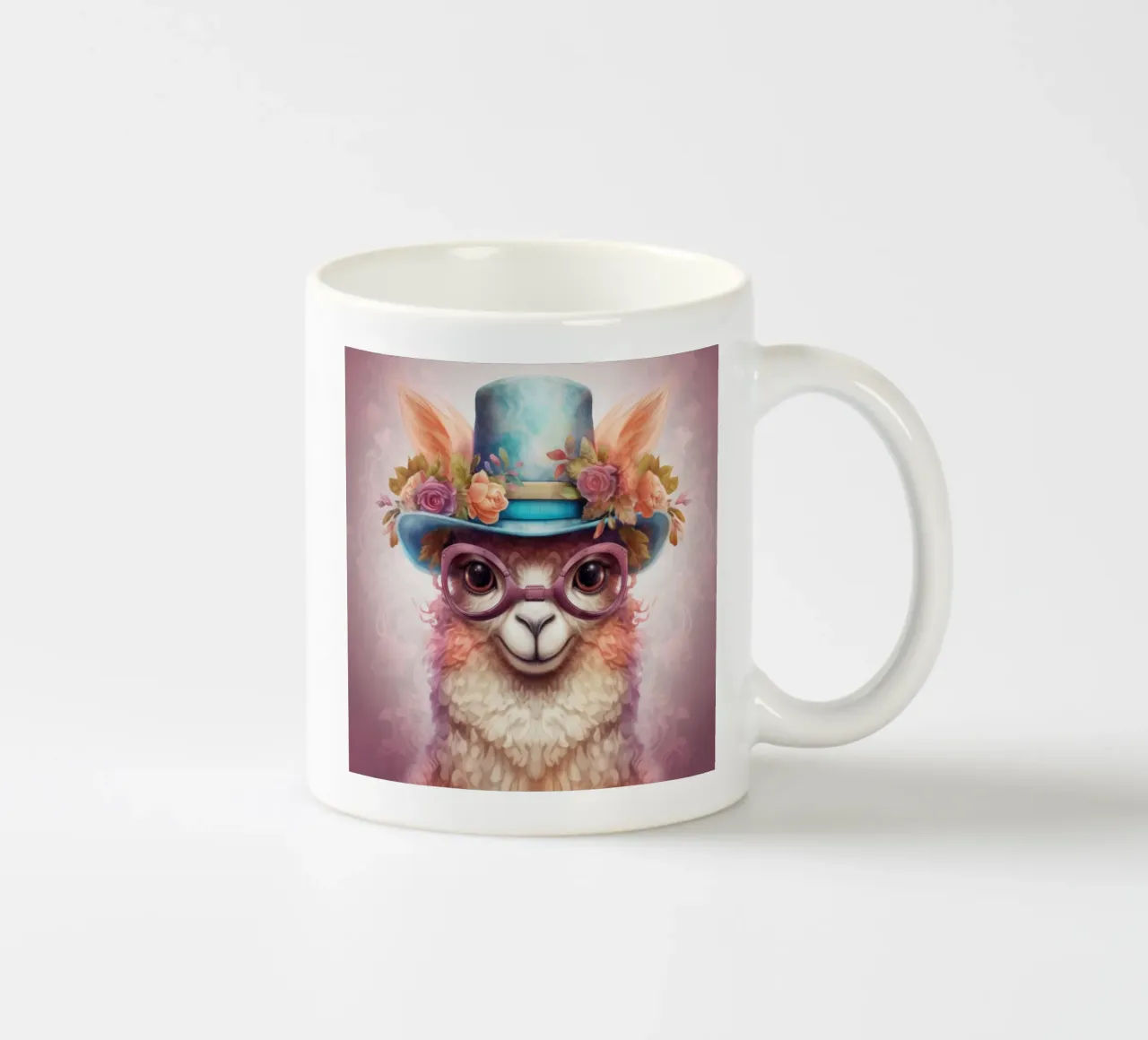 Alpaca magica retrò tazza in ceramica da Funny Animals