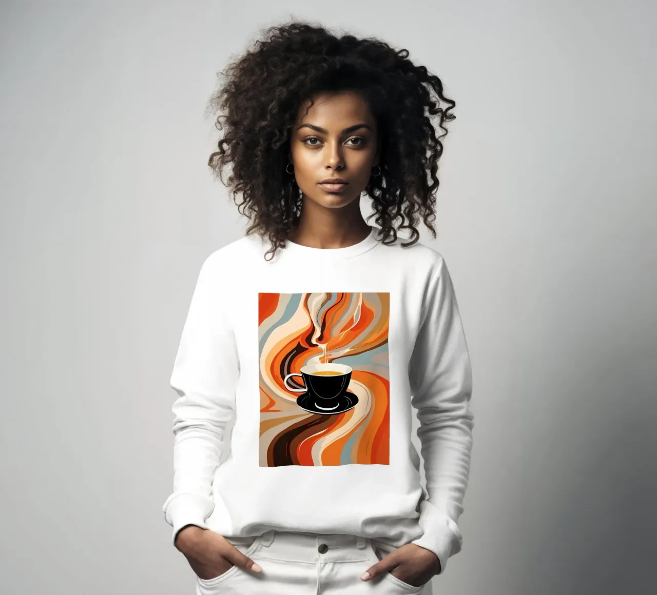 Minimalistische Kunst 101 Sweatshirt von Erika C White