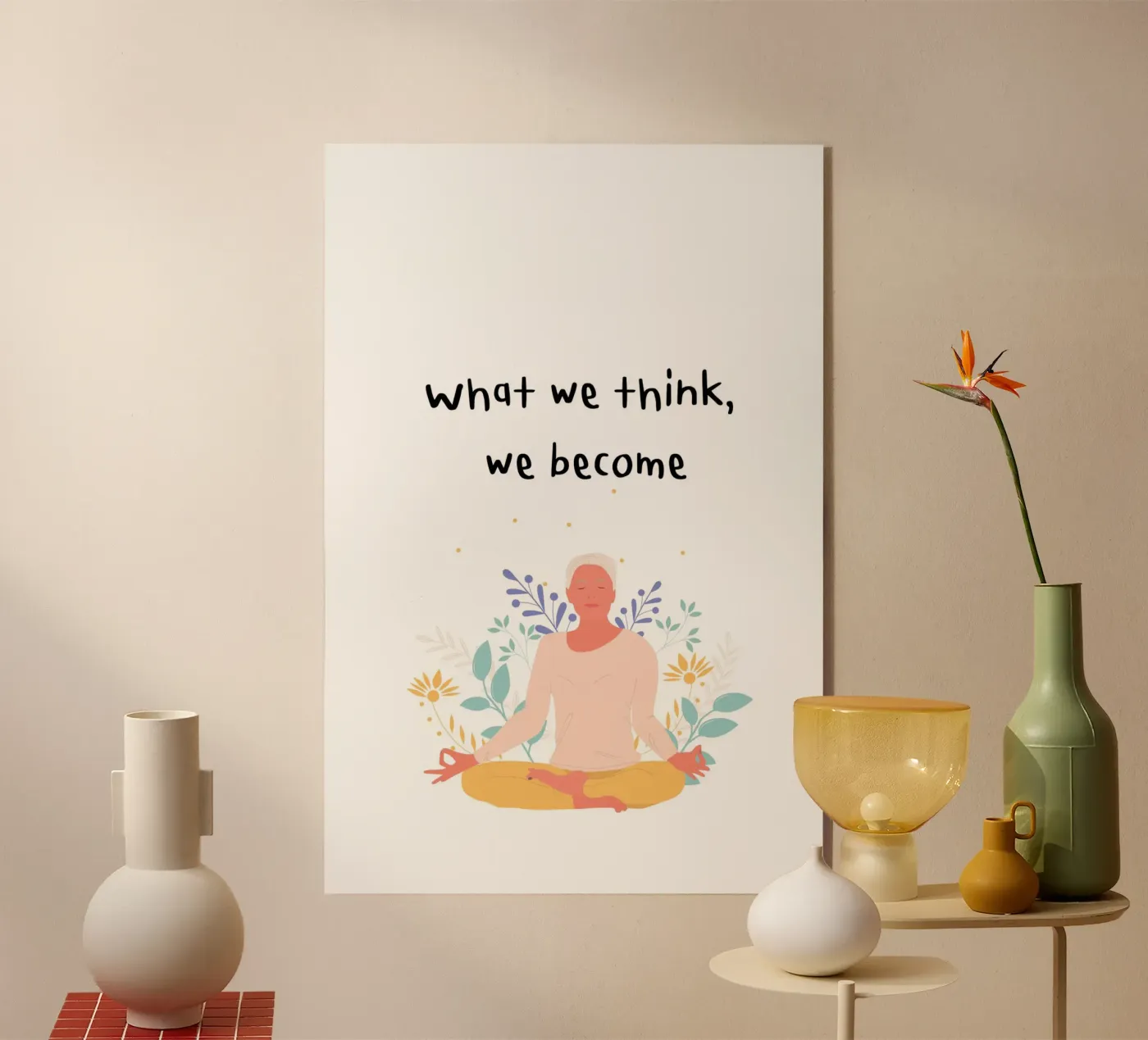 Think Acryl-Glas von isabels_wunderwelt_digital_art