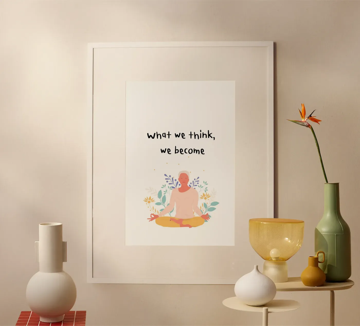 Think poster van isabels_wunderwelt_digital_art