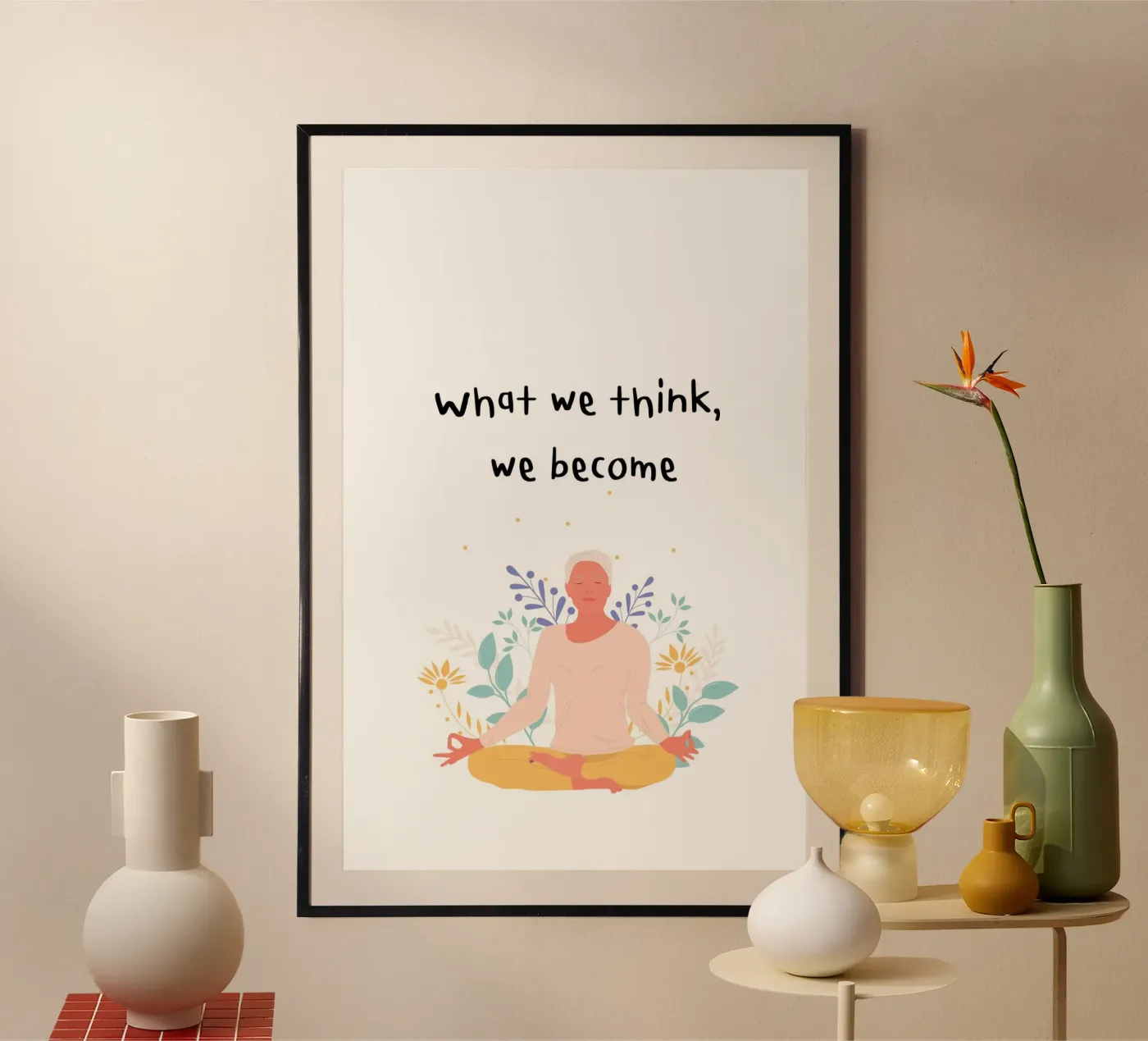 Think poster van isabels_wunderwelt_digital_art