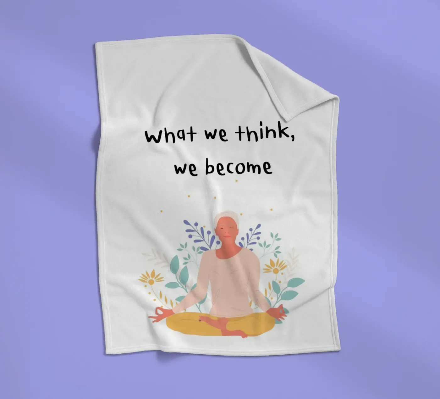 Think fleece blanket by isabels_wunderwelt_digital_art