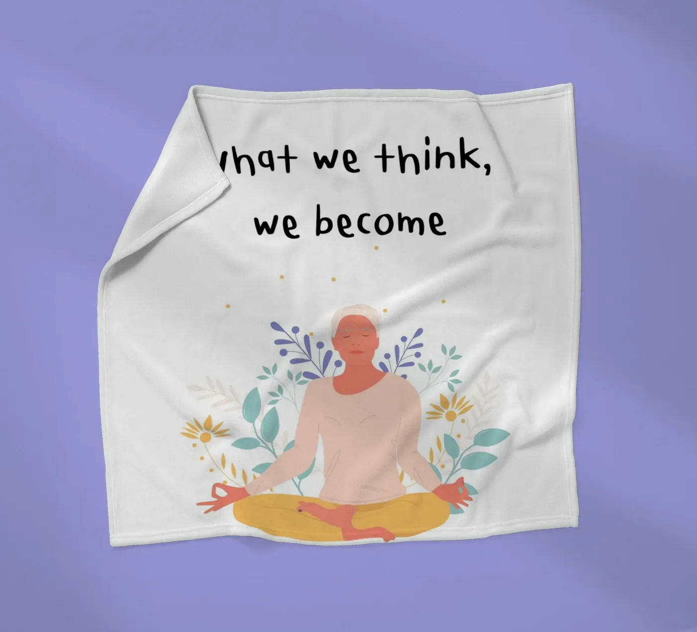 Think fleece blanket by isabels_wunderwelt_digital_art