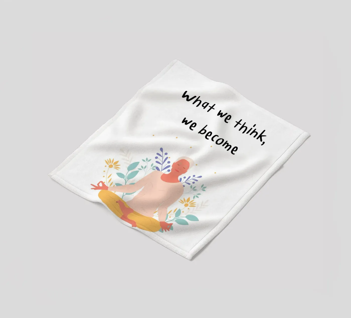 Think fleece blanket by isabels_wunderwelt_digital_art