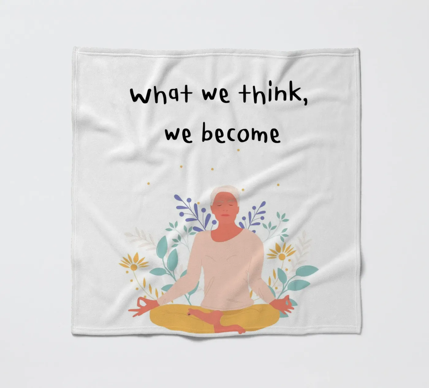 Think fleece blanket by isabels_wunderwelt_digital_art