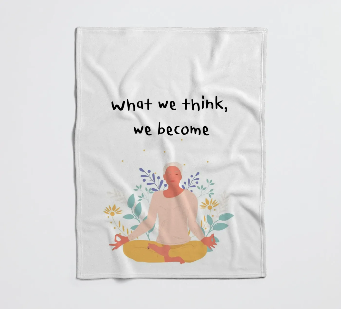 Think fleece blanket by isabels_wunderwelt_digital_art