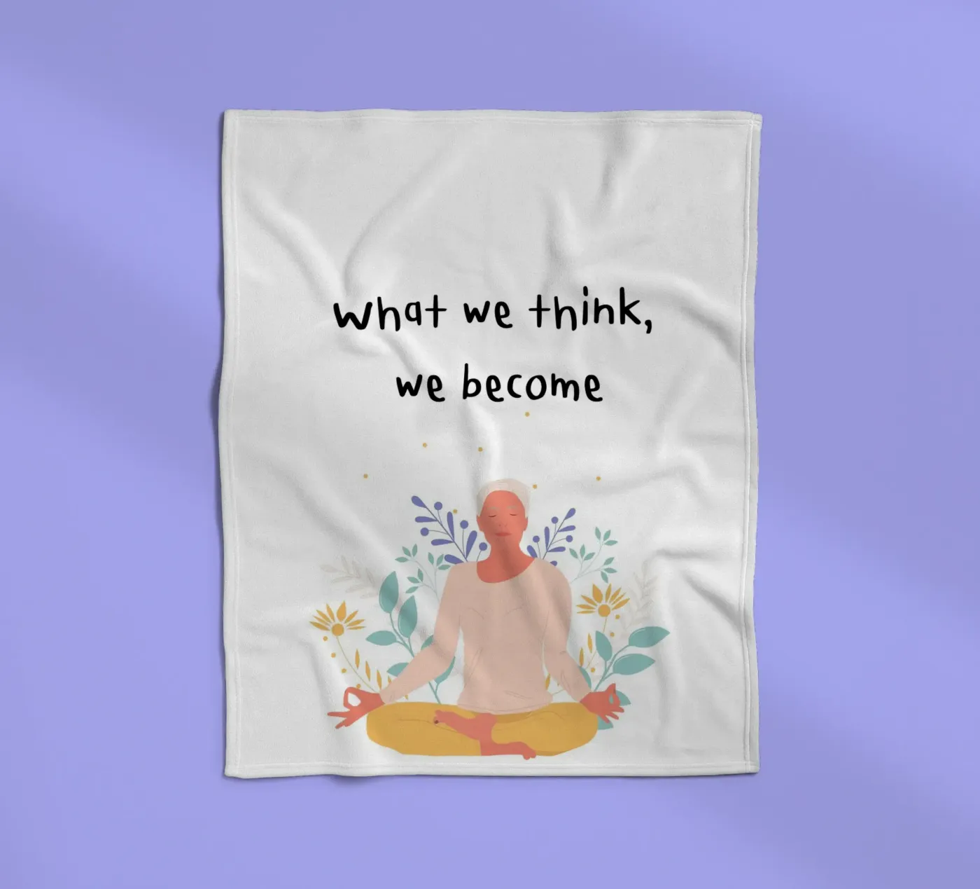 Think fleece blanket by isabels_wunderwelt_digital_art