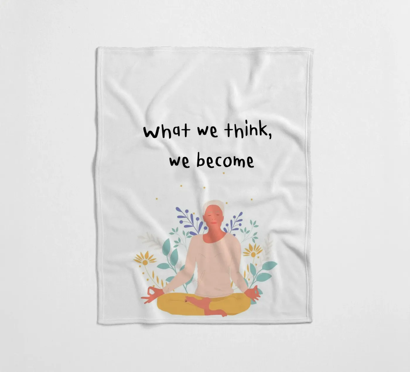 Think fleece blanket by isabels_wunderwelt_digital_art