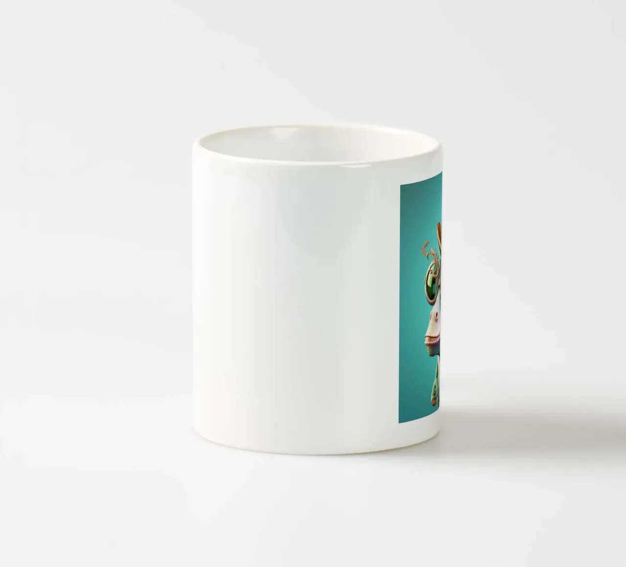 Camaleonte magico retrò tazza in ceramica da Funny Animals