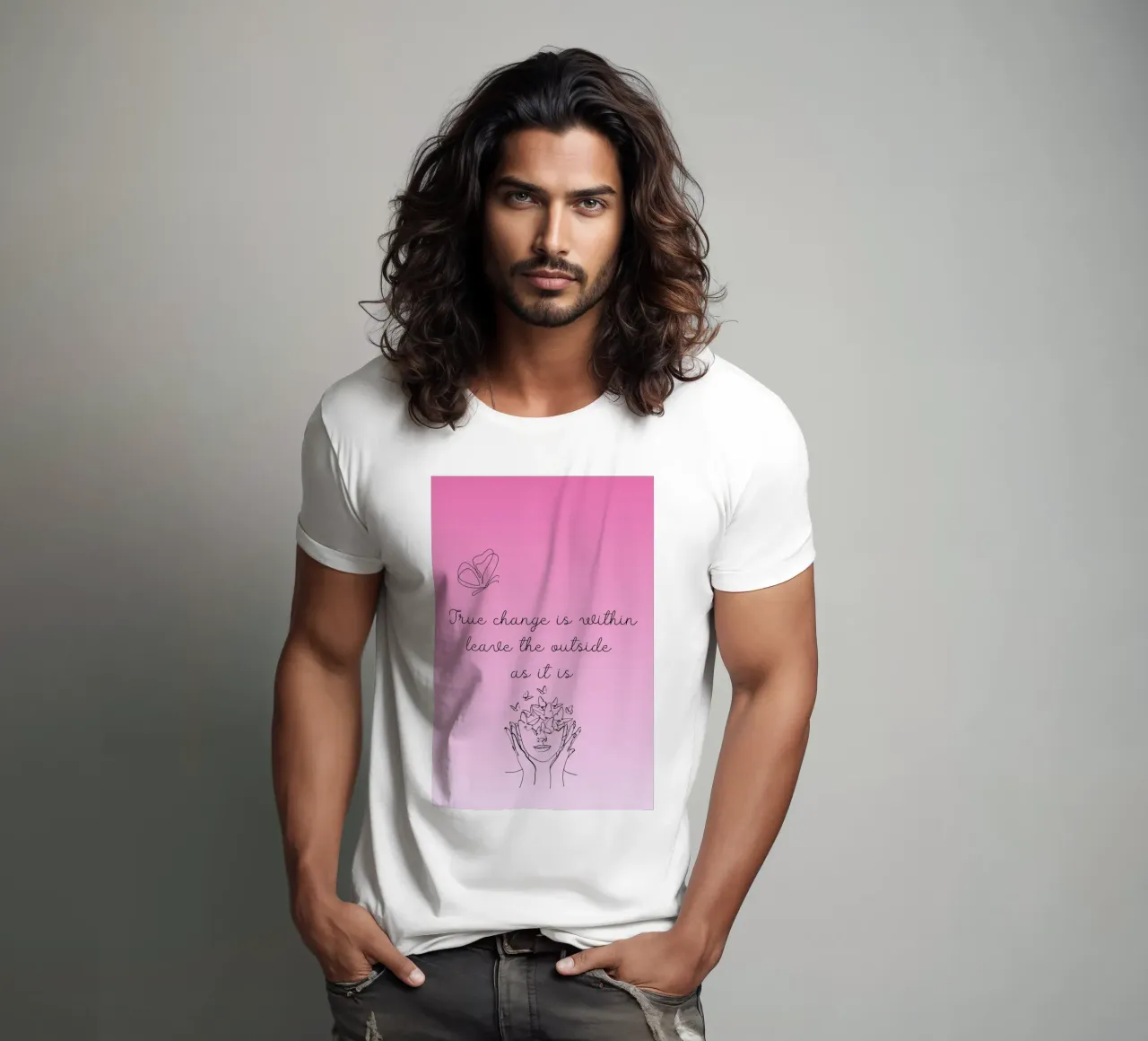 True-Change t-shirt da AESTHETIC VIBES by Isabel