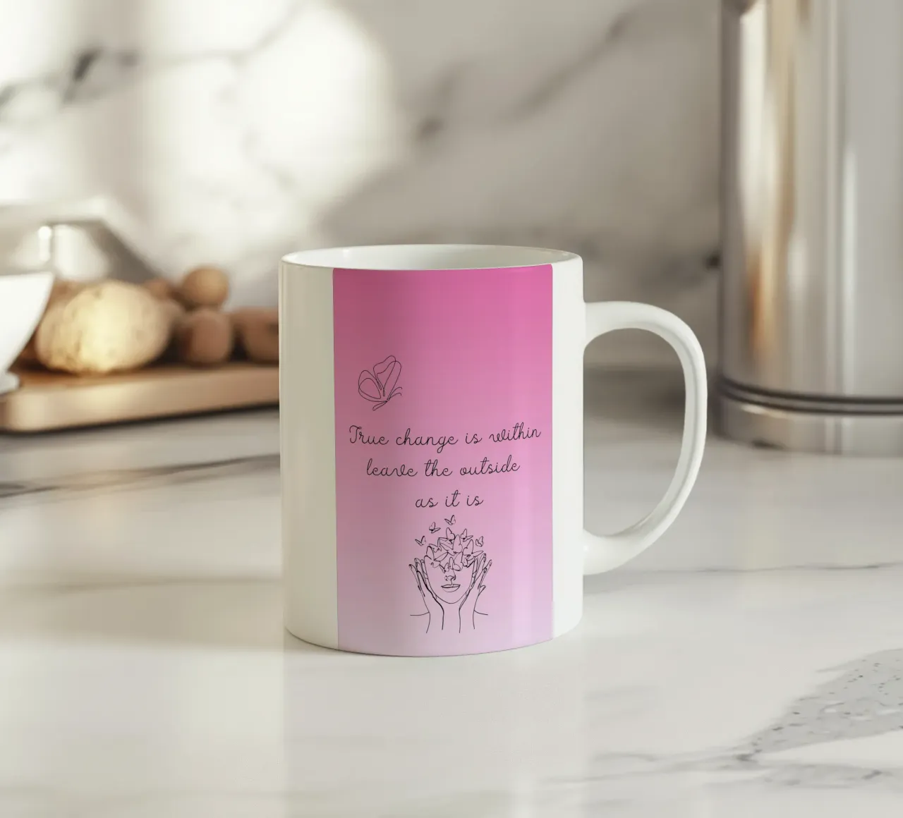 True-Change tazza in ceramica da AESTHETIC VIBES by Isabel