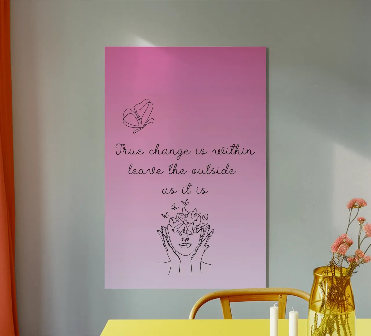 True-Change plexiglass da AESTHETIC VIBES by Isabel