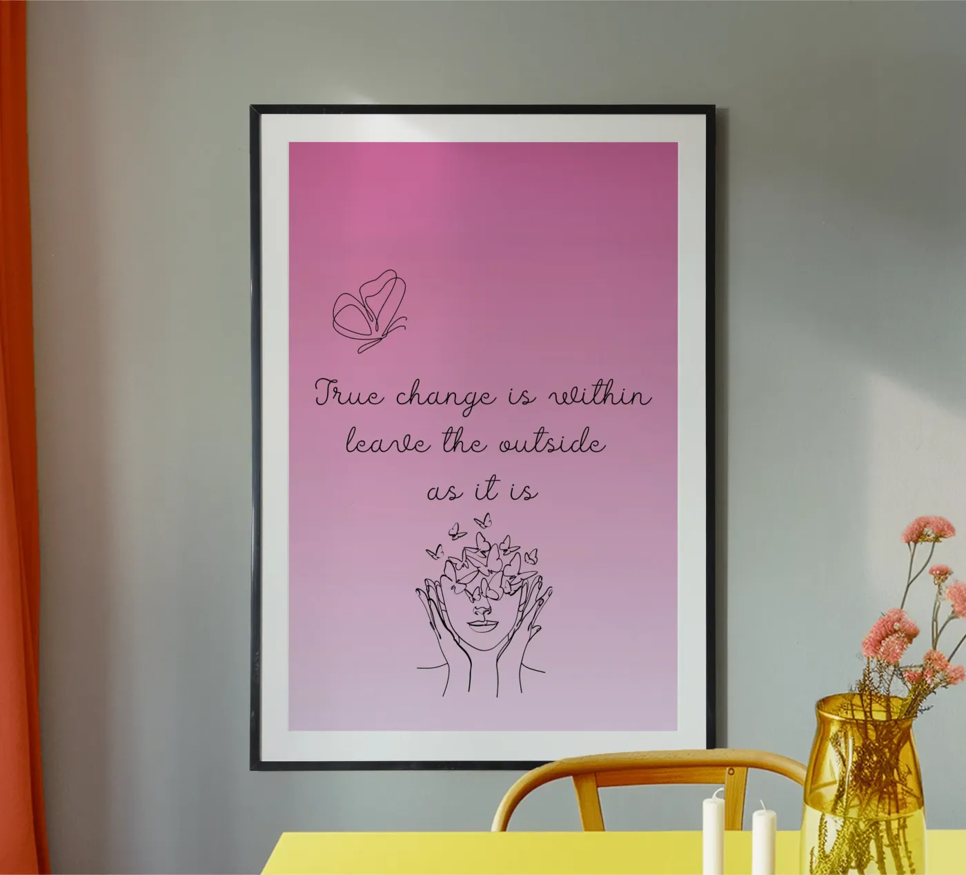 True-Change poster by isabels_wunderwelt_digital_art