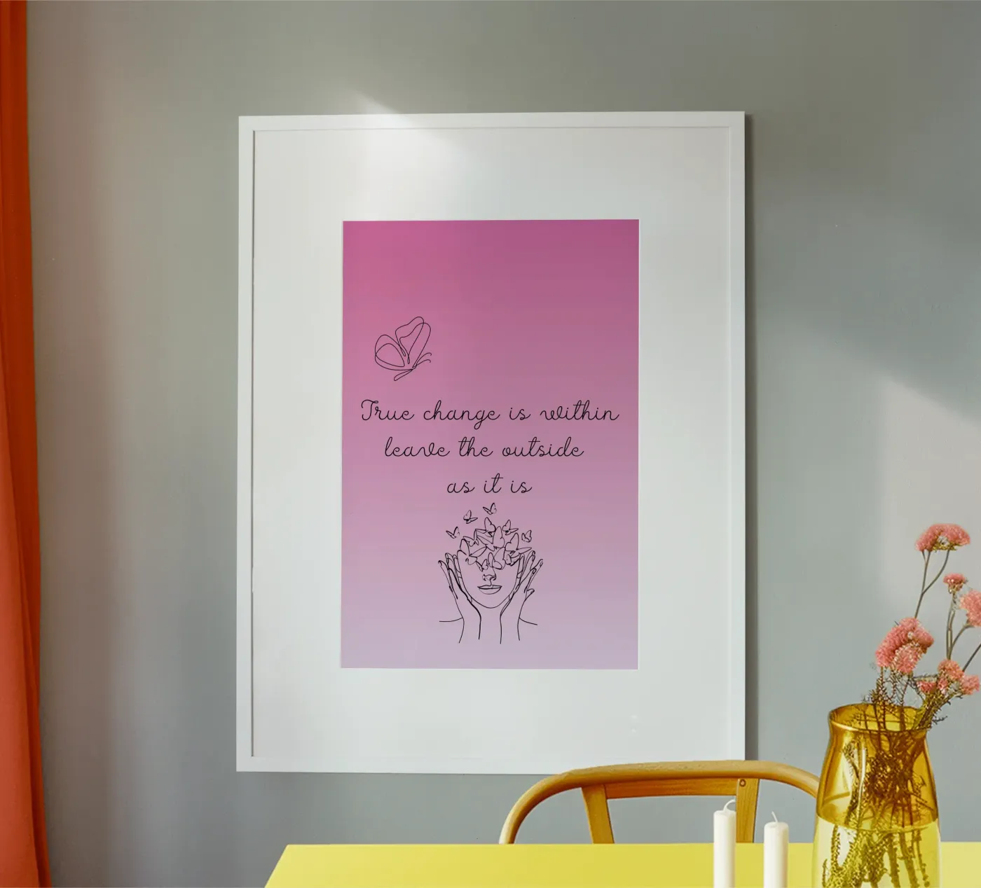 True-Change poster by isabels_wunderwelt_digital_art