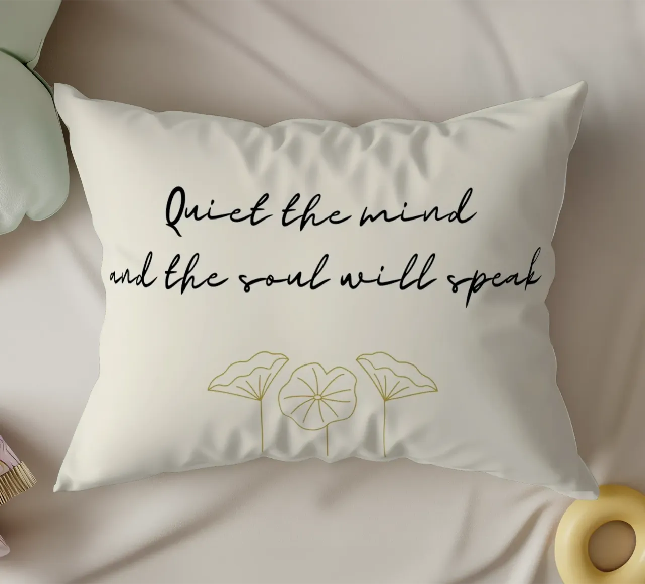 Quiet cuscino da AESTHETIC VIBES by Isabel