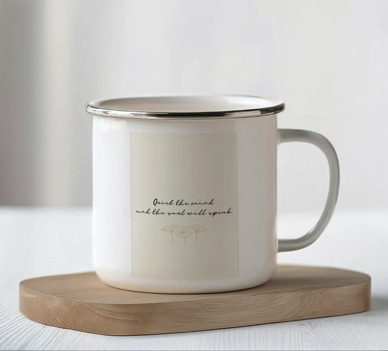 Quiet tazza in smalto da AESTHETIC VIBES by Isabel