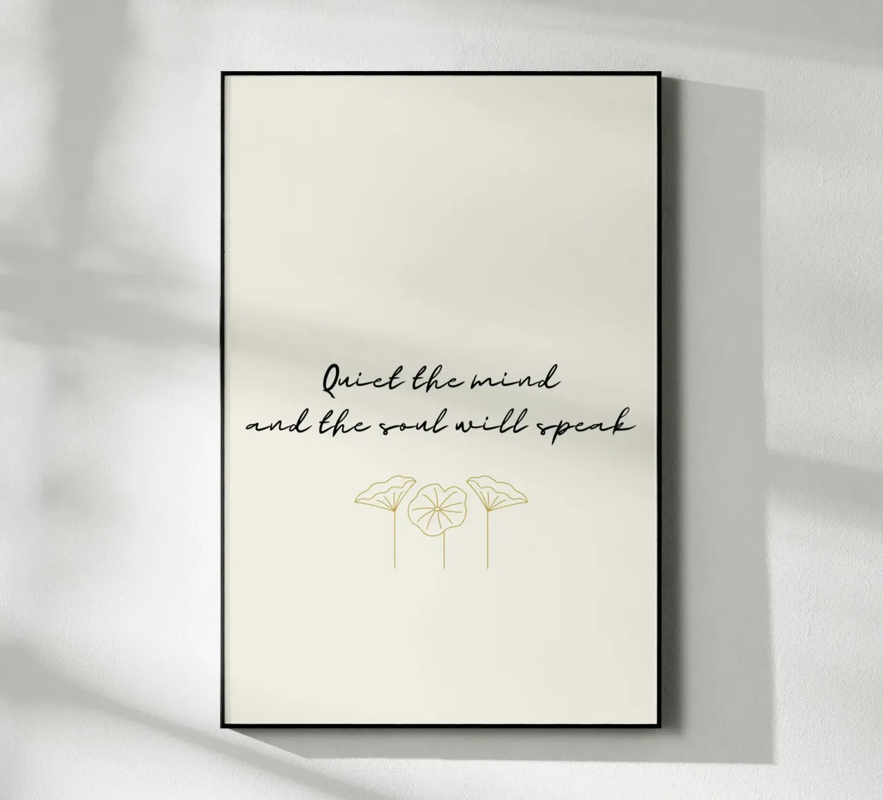 Quiet plexiglas de AESTHETIC VIBES by Isabel