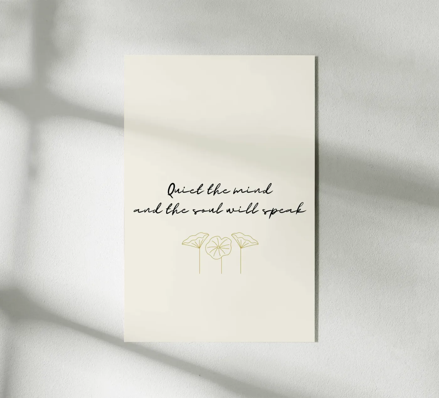 Quiet Acryl-Glas von isabels_wunderwelt_digital_art