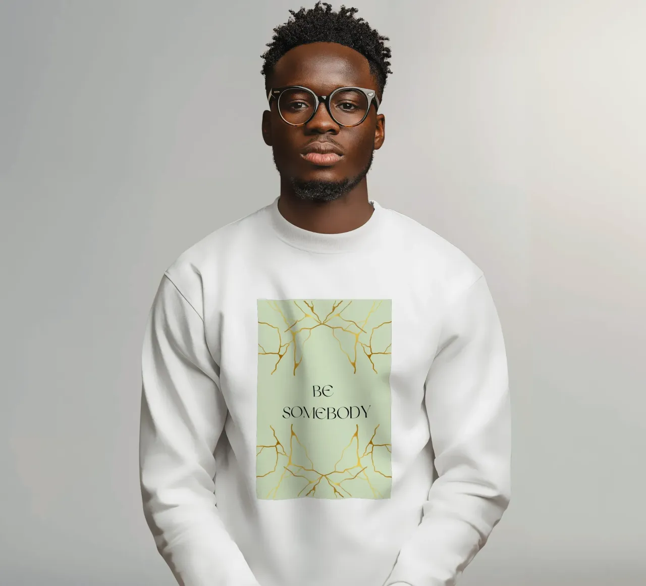 BE-SOMEBODY felpa da AESTHETIC VIBES by Isabel