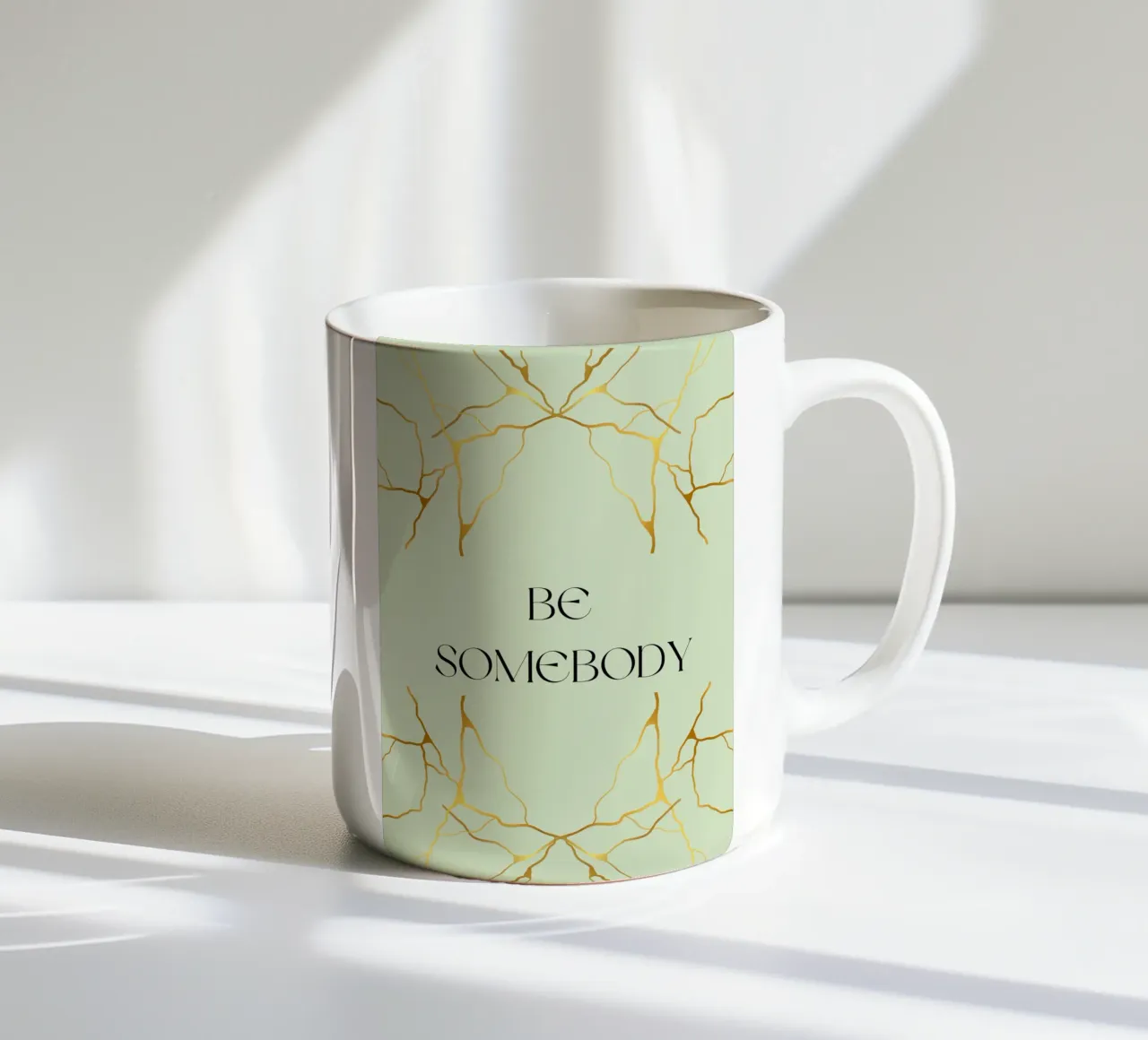 BE-SOMEBODY tazza in ceramica da AESTHETIC VIBES by Isabel