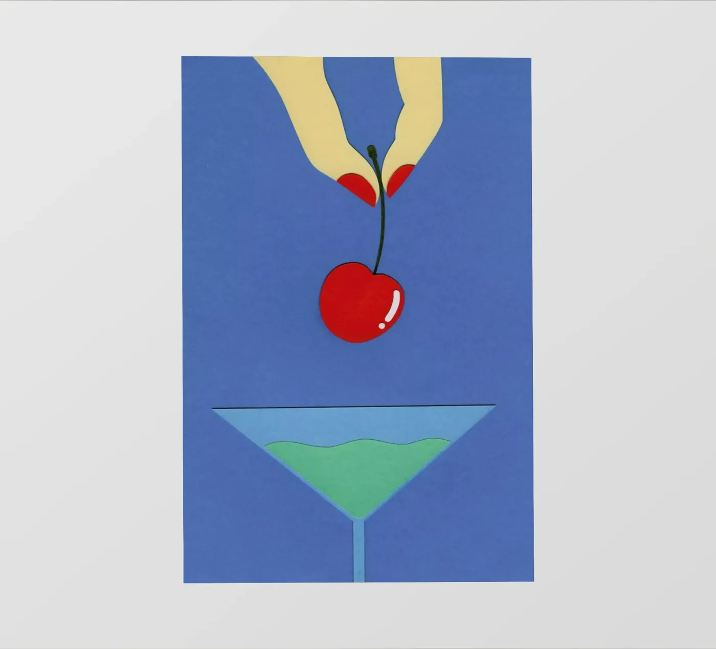 Cherry Nails pellicola backlit da Rosi Feist