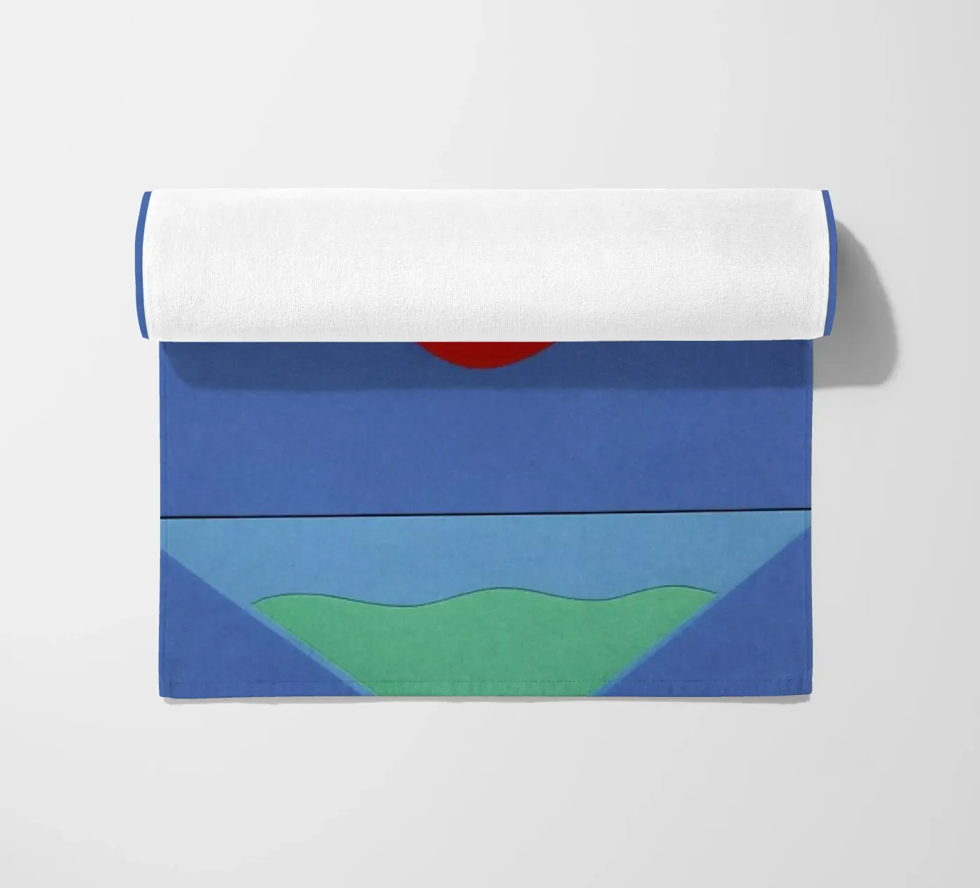 Cherry Nails beach towel by Rosi Feist