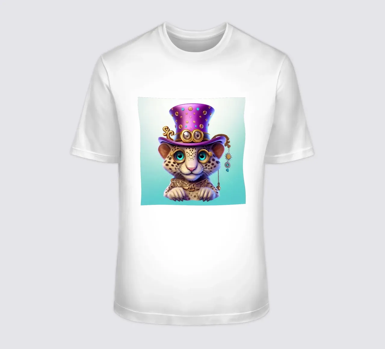 Magischer Gepard im Retrolook T-Shirt von Funny Animals