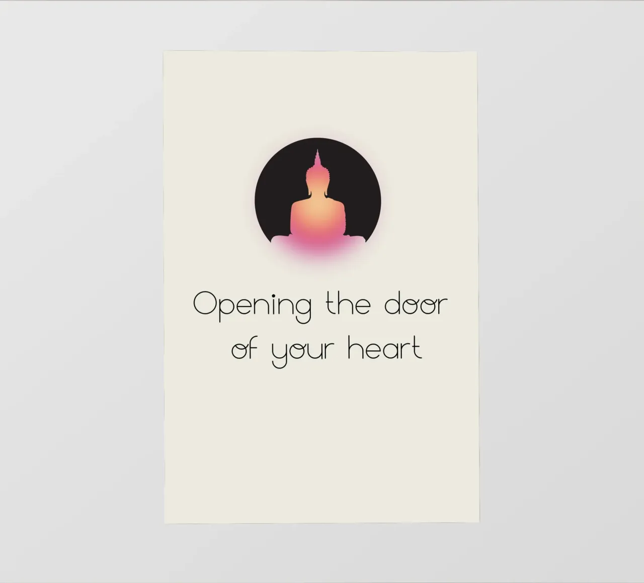Open-your-heart telo in pvc da AESTHETIC VIBES by Isabel