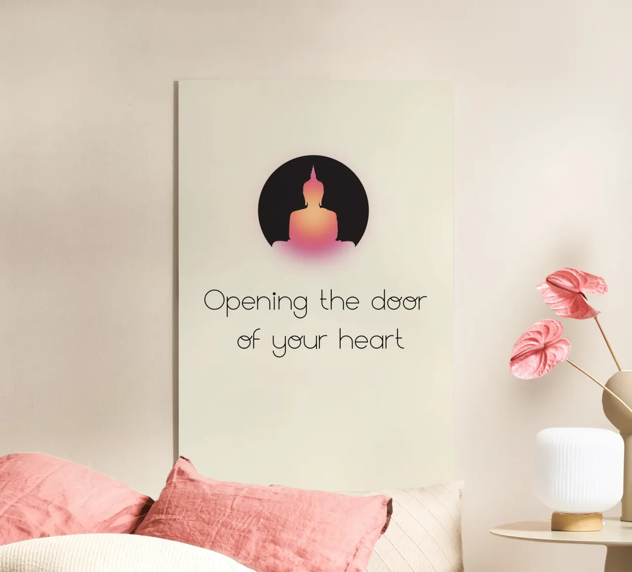 Open-your-heart plexiglass da AESTHETIC VIBES by Isabel